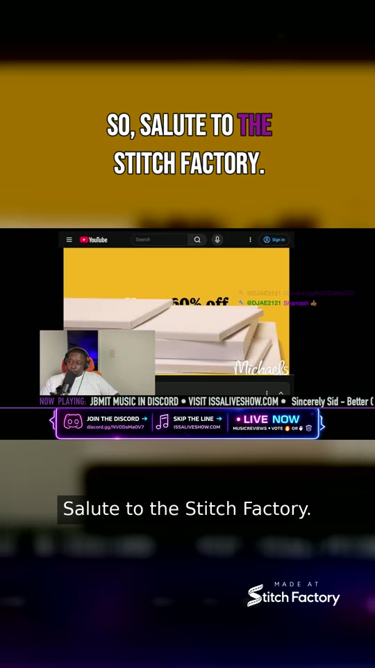 The finished vertical, captioned clip